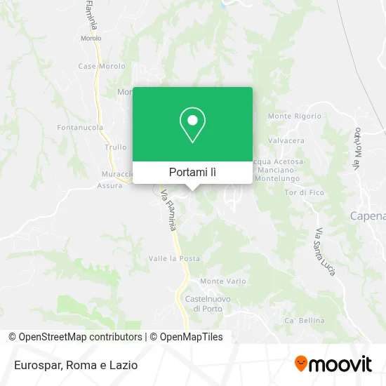 Mappa Eurospar