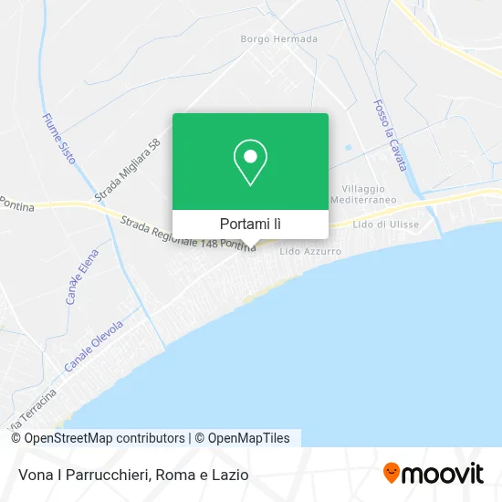 Mappa Vona I Parrucchieri