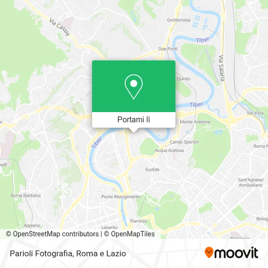 Mappa Parioli Fotografia
