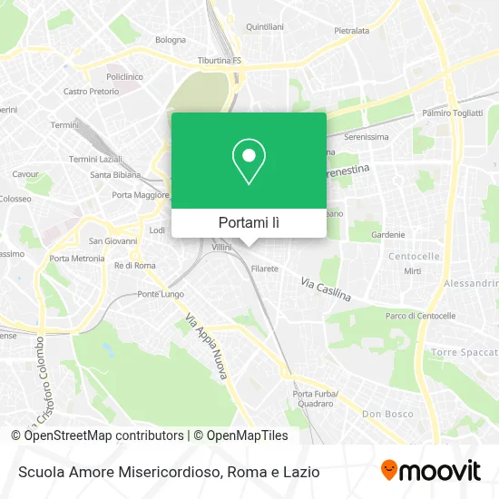 Mappa Scuola Amore Misericordioso