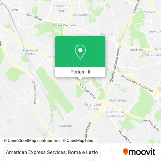 Mappa American Express Services