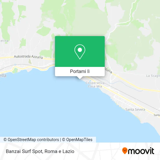Mappa Banzai Surf Spot