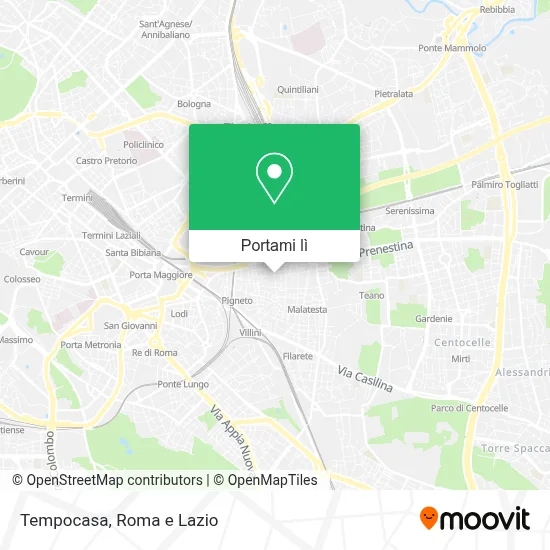 Mappa Tempocasa