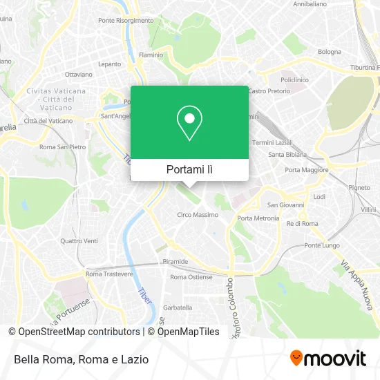 Mappa Bella Roma