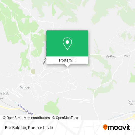 Mappa Bar Baldino