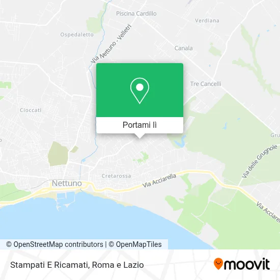 Mappa Stampati E Ricamati