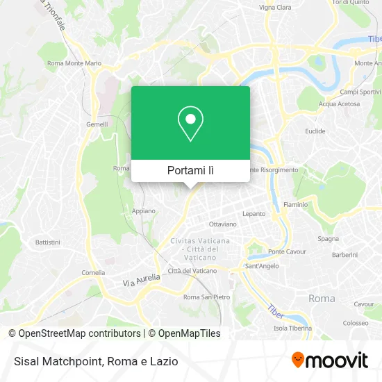 Mappa Sisal Matchpoint
