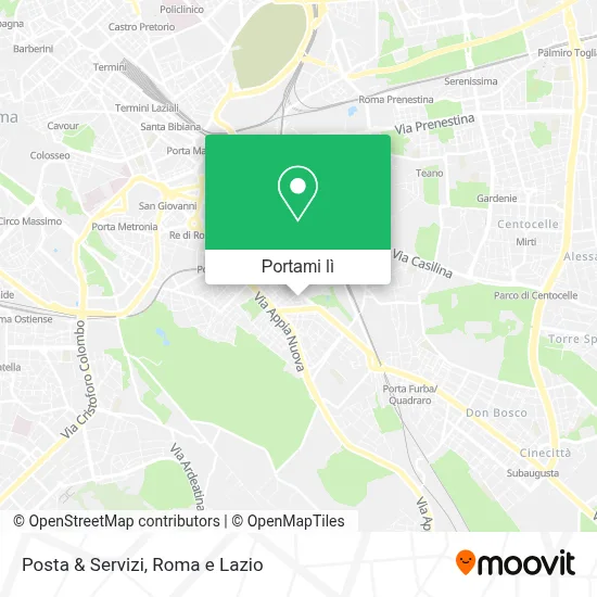 Mappa Posta & Servizi