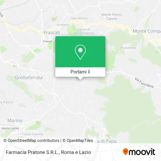 Mappa Farmacia Pratone S.R.L.
