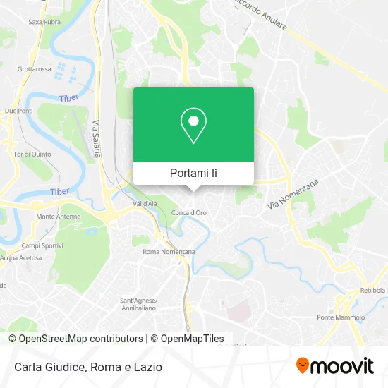 Mappa Carla Giudice