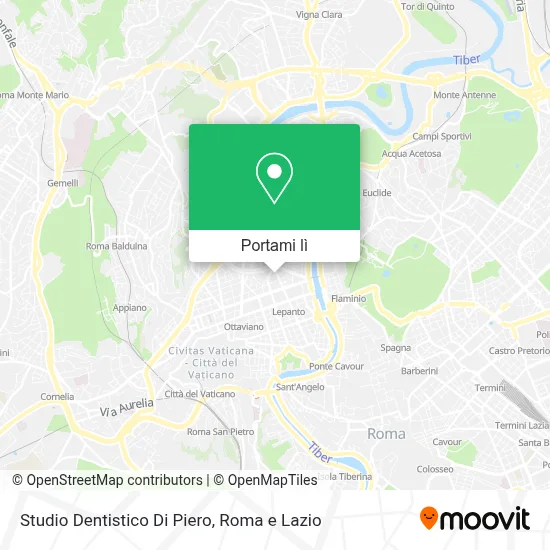 Mappa Studio Dentistico Di Piero