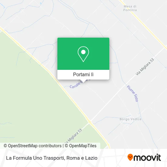 Mappa La Formula Uno Trasporti