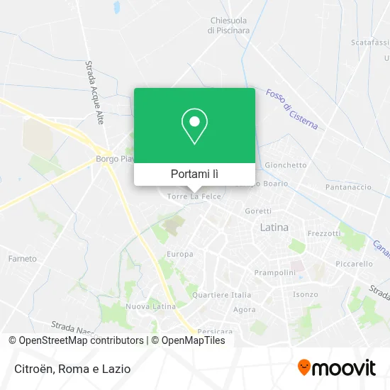 Mappa Citroën