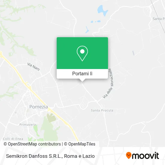 Mappa Semikron Danfoss S.R.L.