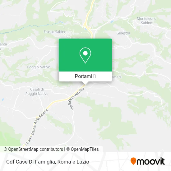 Mappa Cdf Case Di Famiglia