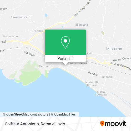 Mappa Coiffeur Antonietta