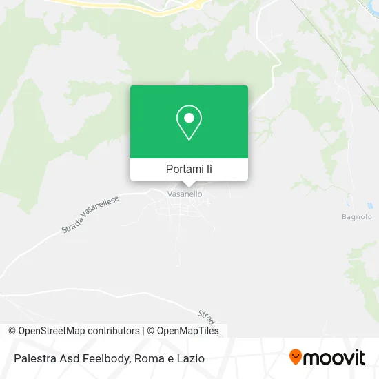 Mappa Palestra Asd Feelbody