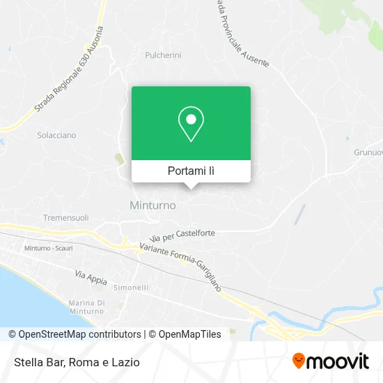 Mappa Stella Bar