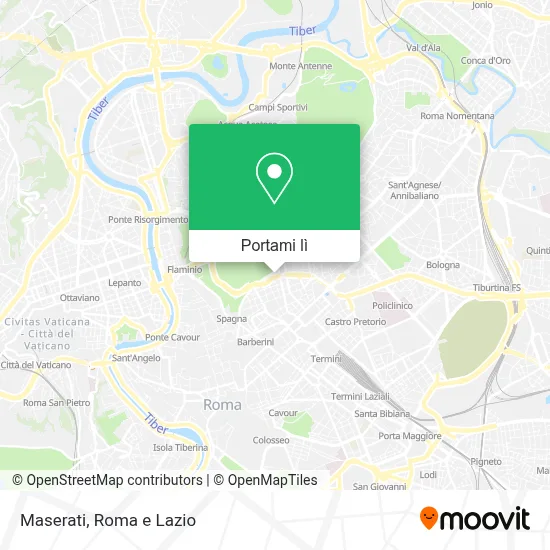 Mappa Maserati