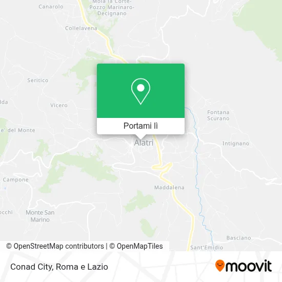 Mappa Conad City