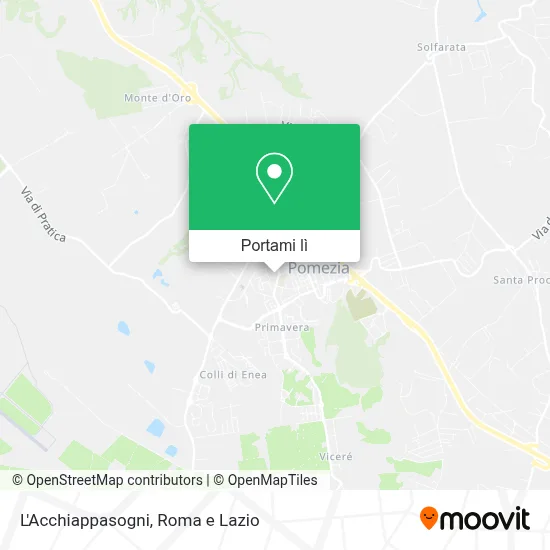 Mappa L'Acchiappasogni
