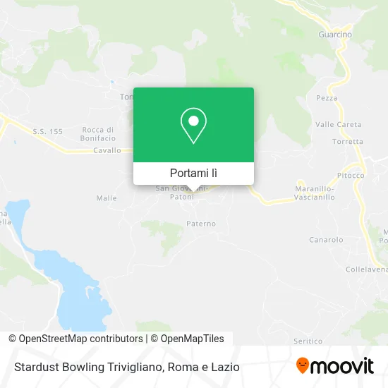 Mappa Stardust Bowling Trivigliano