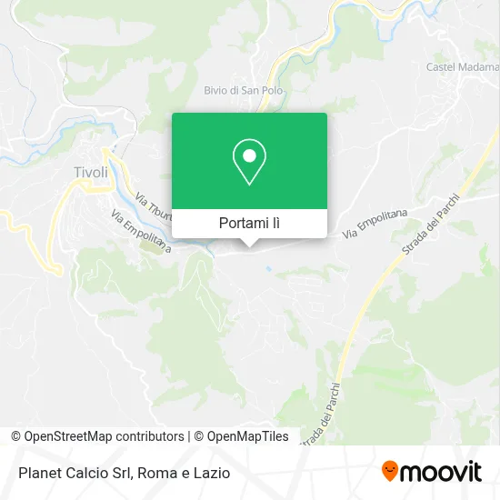Mappa Planet Calcio Srl
