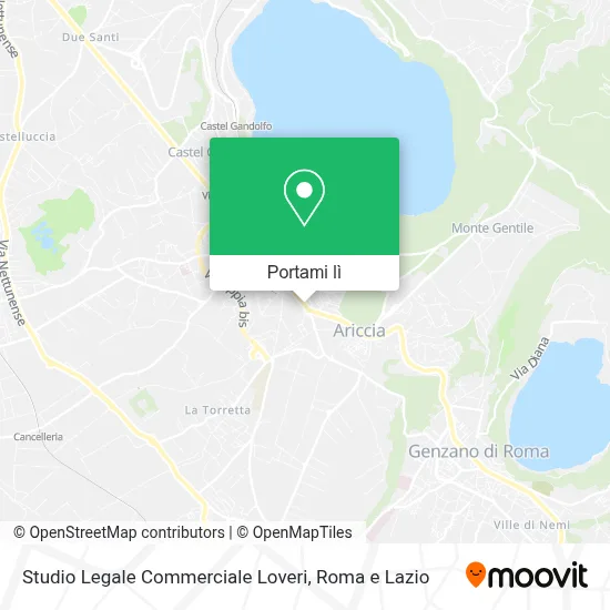 Mappa Studio Legale Commerciale Loveri