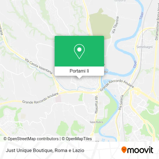 Mappa Just Unique Boutique