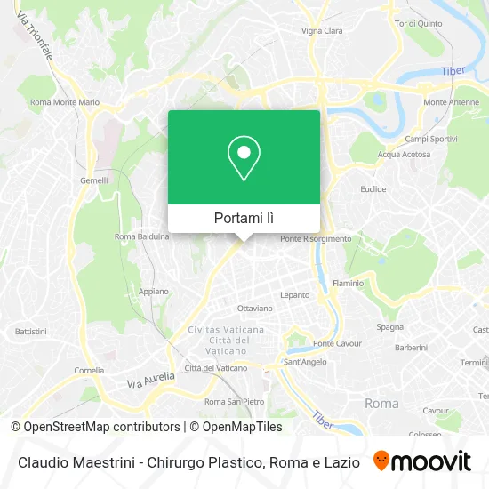 Mappa Claudio Maestrini - Chirurgo Plastico