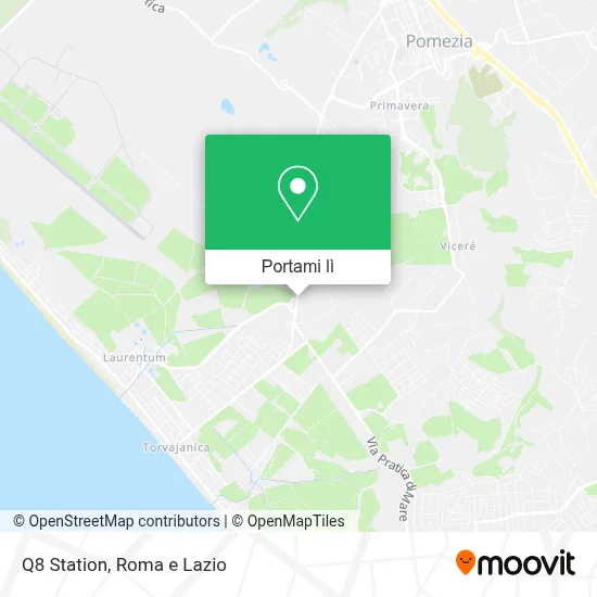 Mappa Q8 Station