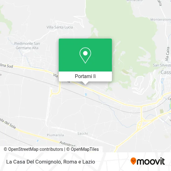 Mappa La Casa Del Comignolo