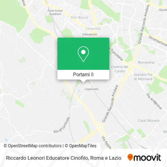 Mappa Riccardo Leonori Educatore Cinofilo