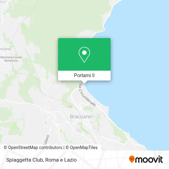 Mappa Spiaggetta Club
