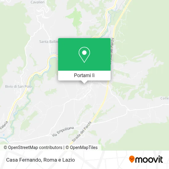 Mappa Casa Fernando