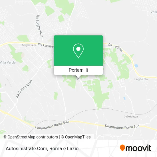 Mappa Autosinistrate.Com