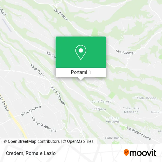 Mappa Credem