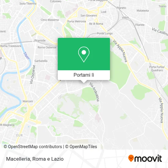 Mappa Macelleria