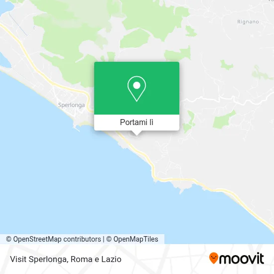 Mappa Visit Sperlonga