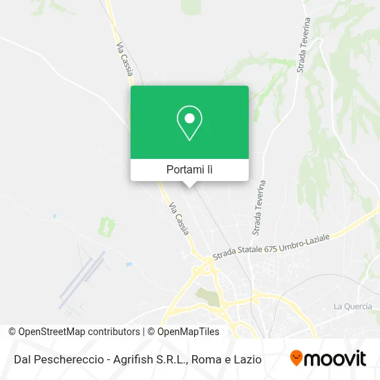 Mappa Dal Peschereccio - Agrifish S.R.L.