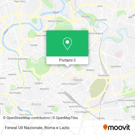 Mappa Feneal Uil Nazionale