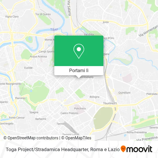 Mappa Toga Project / Stradamica Headquarter