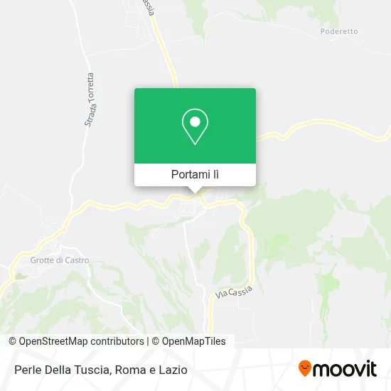 Mappa Perle Della Tuscia