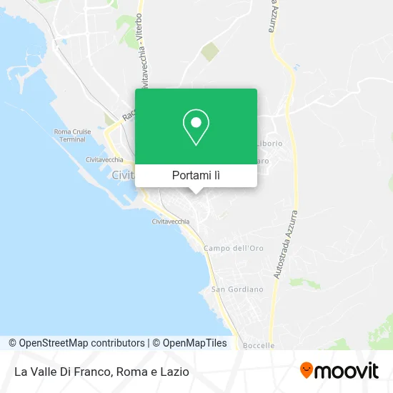 Mappa La Valle Di Franco