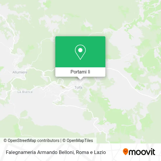 Mappa Falegnameria Armando Belloni