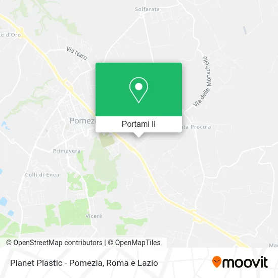 Mappa Planet Plastic - Pomezia