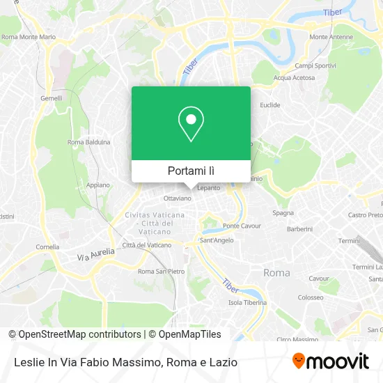Mappa Leslie In Via Fabio Massimo