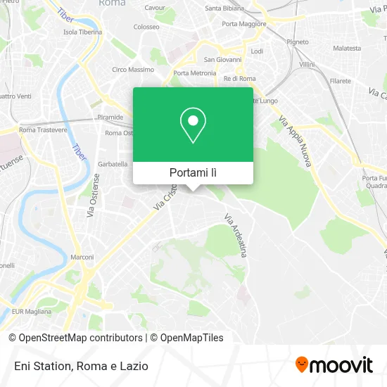 Mappa Eni Station