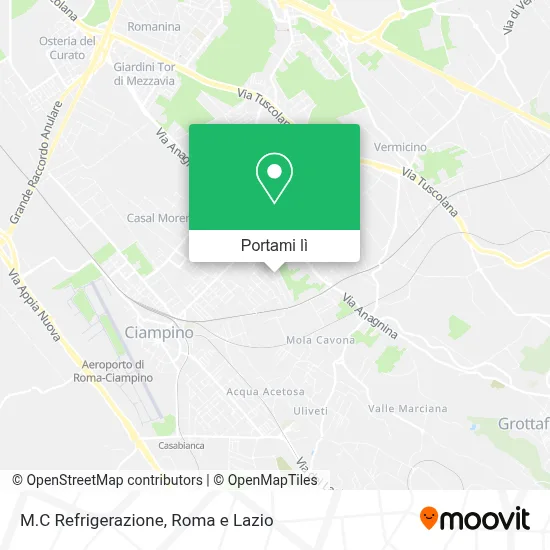 Mappa M.C Refrigerazione