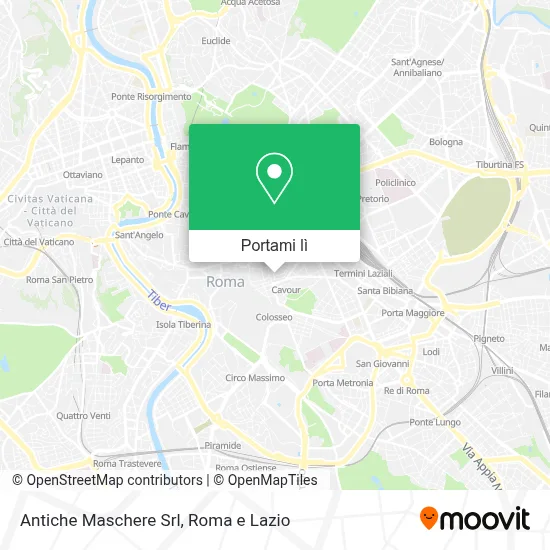 Mappa Antiche Maschere Srl